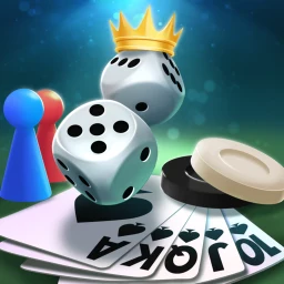 Symbol von Skat, Backgammon, Mau Mau